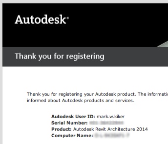autocad 2014 serial number